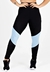 Imagem do Calça Preto com Azul Legging Metamorfose | REF: MTF2