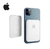 Carregador Portátil 6000mah Sem fio Para iPhone Indução Magsafe Bateria Carga - comprar online