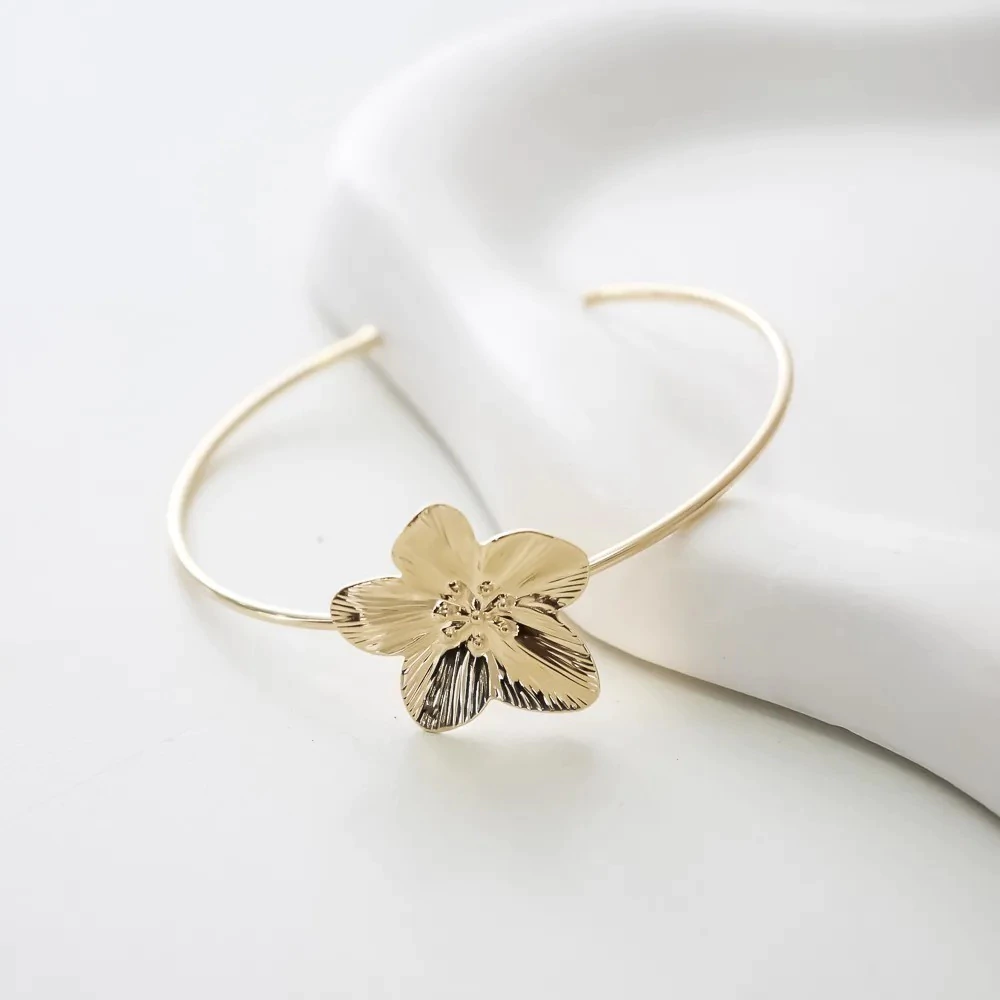 Bracelete Flora- Ouro 18k