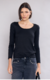REMERA CARLOTTA NEGRA - ZHOUE - comprar online