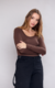 REMERA CARLOTTA CHOCOLATE -ZHOUE - comprar online