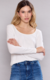 REMERA CARLOTTA OFF WITHE- ZHOUE en internet