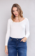 REMERA CARLOTTA OFF WITHE- ZHOUE - comprar online