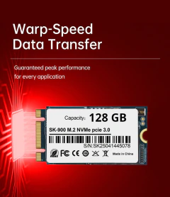 Imagen de Ssd Disco Solido 2242 Sk B + M 128 Gb M.2 Pcie Nvme 3.0 X 2 Usado
