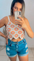 Cropped Lisa laranja