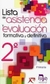 LISTA DE ASISTENCIA Y EVALUACION FORMATIVA Y DEFINITIVA 2 PRIMARIA - comprar en línea
