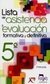 LISTA DE ASISTENCIA Y EVALUACION FORMATIVA Y DEFINITIVA 5 PRIMARIA - comprar en línea