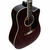 Violão Eletroacústico Giannini Performance GF-1D CEQ Aço Translucent Dark Wine na internet