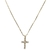 Cadena Cruz de Zirconias