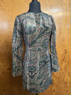 Minivestido de terciopelo en internet