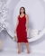 Vestido gola V