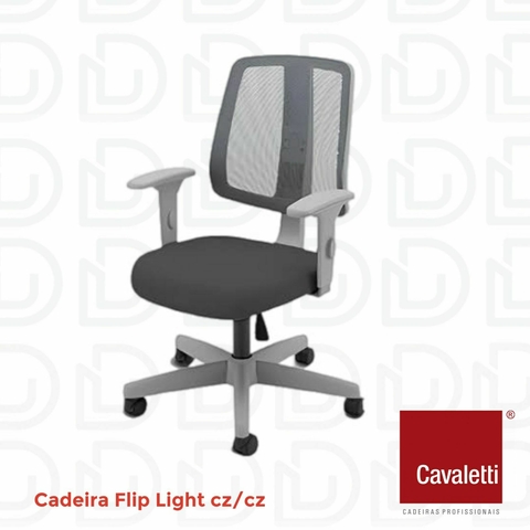 Cadeira Diretor Flip Cinza