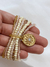 Pulseira Rafa bege olho - comprar online