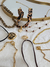Choker tecido onça - loja online