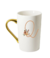 Imagem do Caneca inicial Rosé Gold cônica com alça dourada