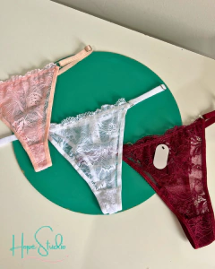 Tangaless encaje pack x3 - comprar online