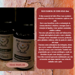 ÓLEO ESSENCIAL DE CEDRO (10ML)
