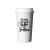 Copo Ecológico tampa café 550 ML - Personalizado - Arte em uma cor