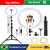 NEVERDIE STORE - Ring Light Iluminador 10 Polegadas Com Tripé De 2.1m ENVIO RAP