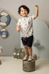 Conjunto Pinoti Camisa Gaivotas