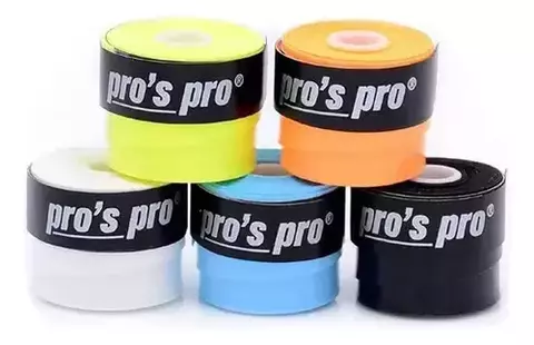 GRIP PARA CABO DE RAQUETE DE TENIS UN - PROS PRO ULTRA TACKY PLUS SORTIDO