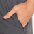 Bermuda Head Microfibra Cinza com Bolso de Ziper - Lançamento - Shopping do Tenista - Loja Online de Artigos para Tênis e Beach Tennis