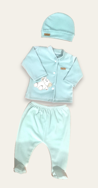 Conjunto plush 3 piezas