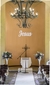 Letreiro para Púlpito ou Altar da Igreja com o nome Jesus Retire GRÁTIS em nossa empresa - comprar online