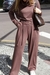 Conjunto Calça e Blusa Marrom - Casa Dottie