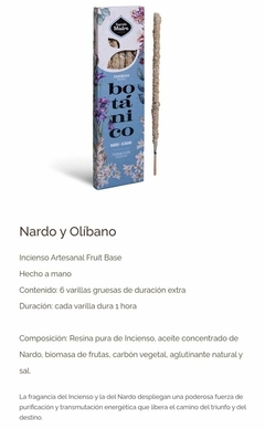 Sahumerios Botánicos - tienda online