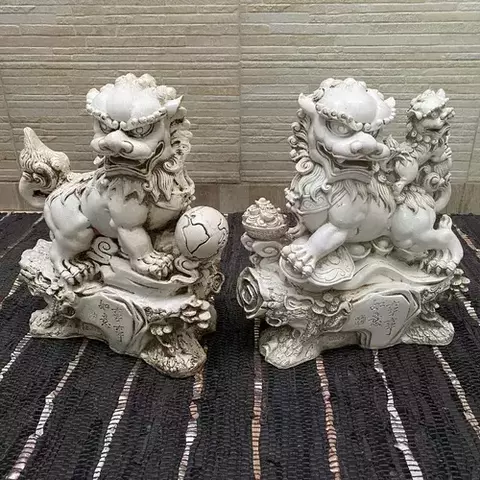 Perro Fu Resina de 40cm