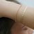 NEW - Pulseira Cordão banhado a OURO 18K - Clarche - Joias e Semi Joias Banhadas a Ouro 