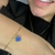 Pulseira Trevo Azul Banhada a Ouro - comprar online