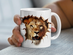 Canecas Personalizadas Animais - Estampa Sublimada
