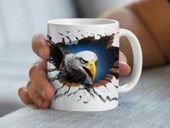 Canecas Personalizadas Animais - Estampa Sublimada