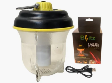 BLITZ 1494 FAROL CAMPING RECARGABLE USB