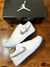 Air Jordan 1 Low Refletivo Branco Cinza a Pronto Entrega na internet