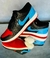 Air Jordan 1 Low Preto Azul Vermelho a Pronto Entrega