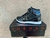 Bota Jordan 1 low Cano Alto Azul Preto Branco a Pronto Entrega