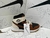Imagem do Bota Jordan 1 low Cano Alto Preto Marrom Bege Café a Pronto Entrega