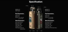 Banner de la categoría VOOPOO DRAG S PNP-X KIT 60 W