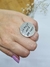 Anillo ¨Lo mejor está por venir¨, acero blanco