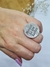 Anillo ¨Mereces lo que sueñas¨, acero blanco