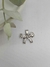Dije Moño con strass, bronce - comprar online