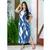 Vestido Feminino Manga Curta estampado Corte Lateral Viscolycra - Sonhos em Ofertas