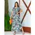 Imagem do Vestido Feminino Manga Curta estampado Corte Lateral Viscolycra