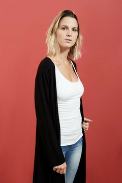SACO LARGO LINO - comprar online