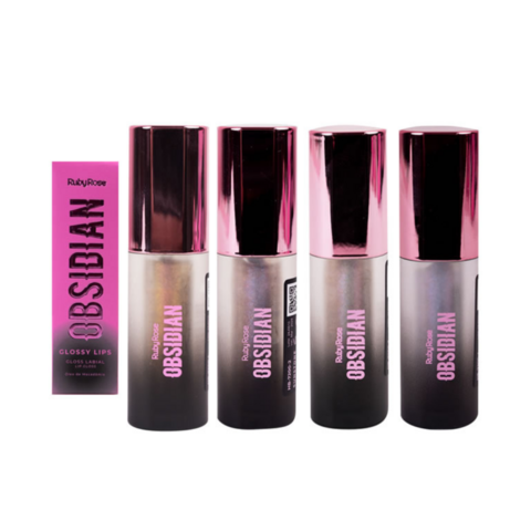 Gloss Glossy Lips Obsidian Rubyrose