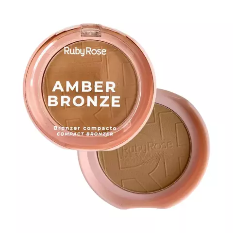 Bronzer Compacto Amber Bronze RubyRose - comprar online