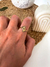 Anillo Cedro Acero Dorado